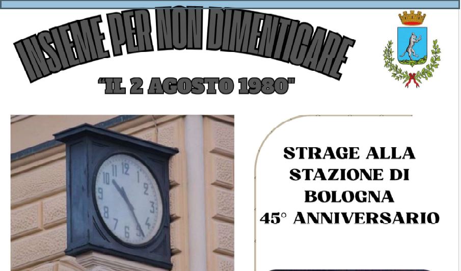 Insieme per non dimenticare il 2 agosto 1980