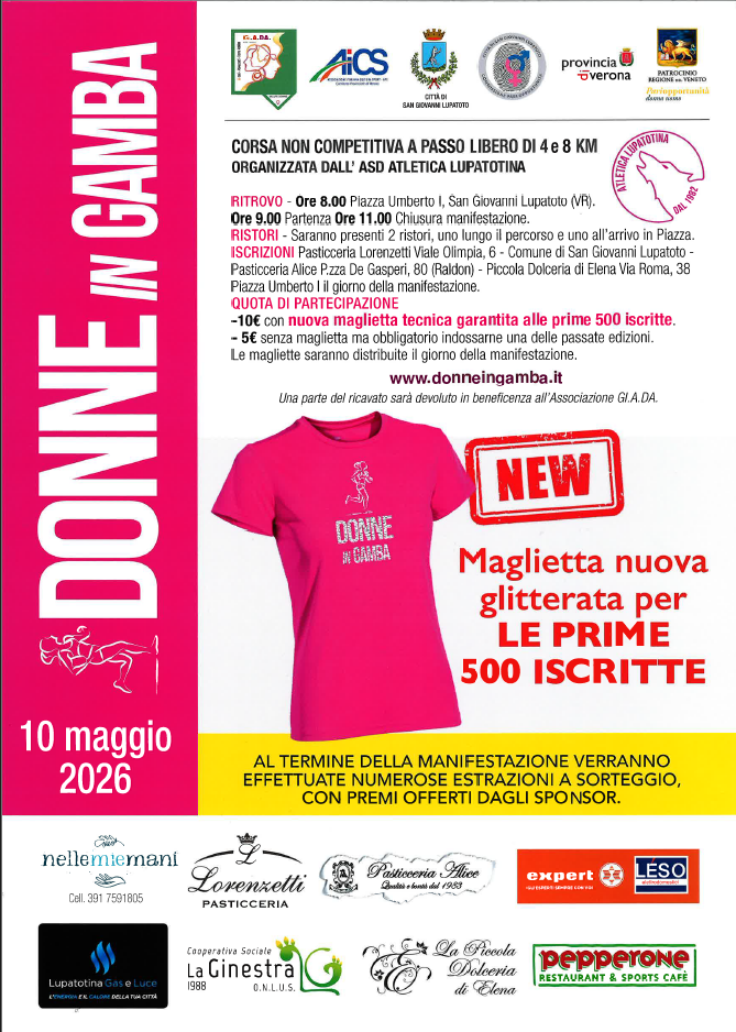 DONNE IN GAMBA